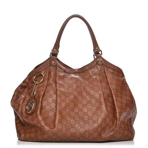 gucci sukey tote|Gucci Guccissima Large Sukey Tote .